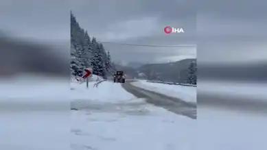 Ilgaz Dağı'nda Kar Yağışı: 28 Cm Kar Birikti!