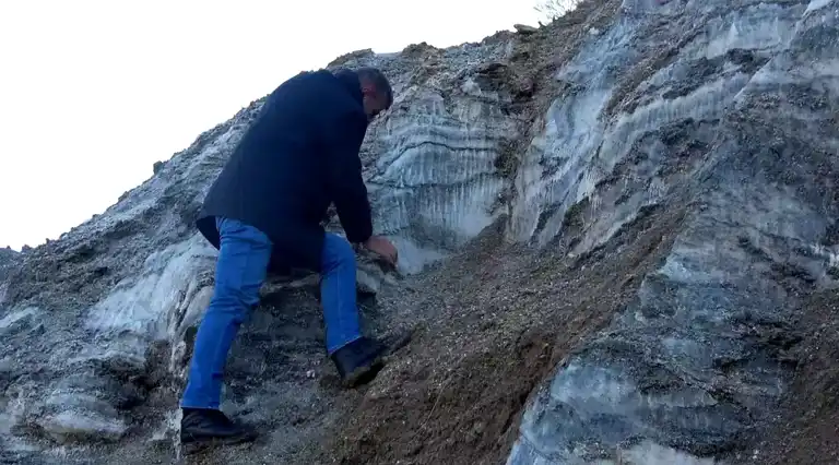Çankırı'nın Devasa Tuz Rezervi Gözler Önünde
